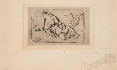 Mise en dépôt de cinq marginalia et d'une gravure de Félicien Rops et Armand Rassenfosse